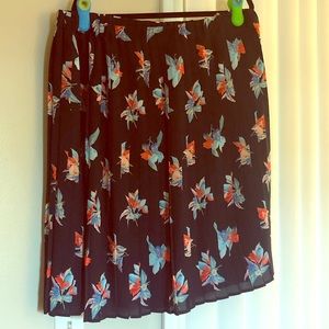 Ava and Viv pleated midi length skirt